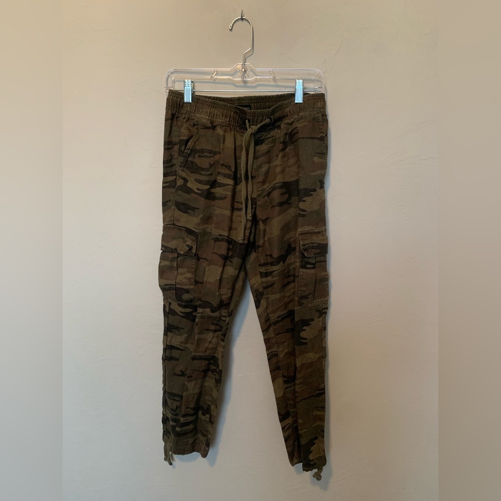 Sanctuary x Anthropologie camo print joggers